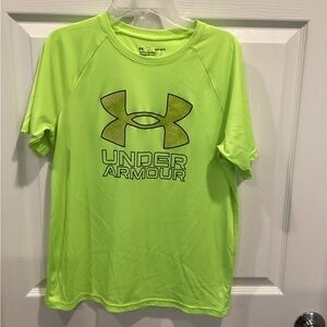 Under Armour Neon Green Short Sleeve Tee